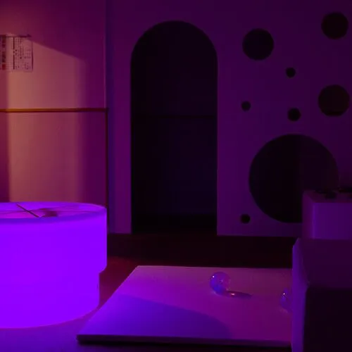 Salle Snozelen creche Marie Les Parents Zens