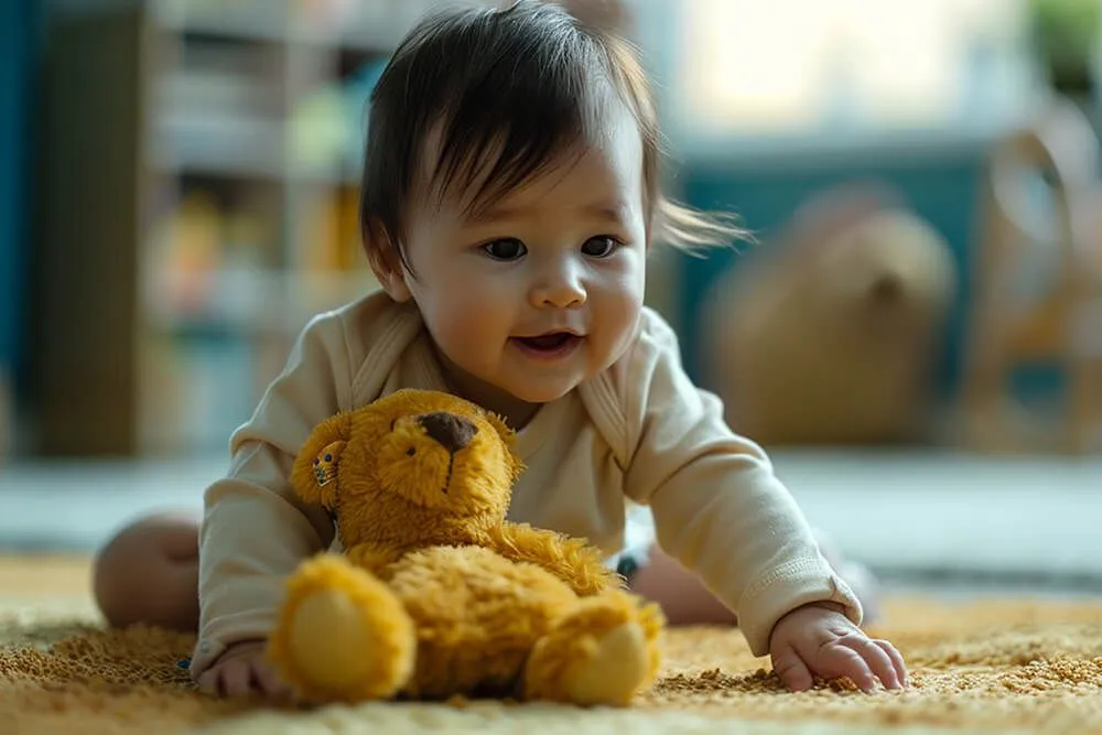 bebe en creche